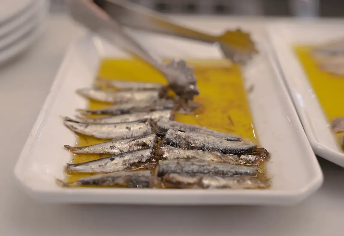 tiempo de curación de sardinas en salazón
