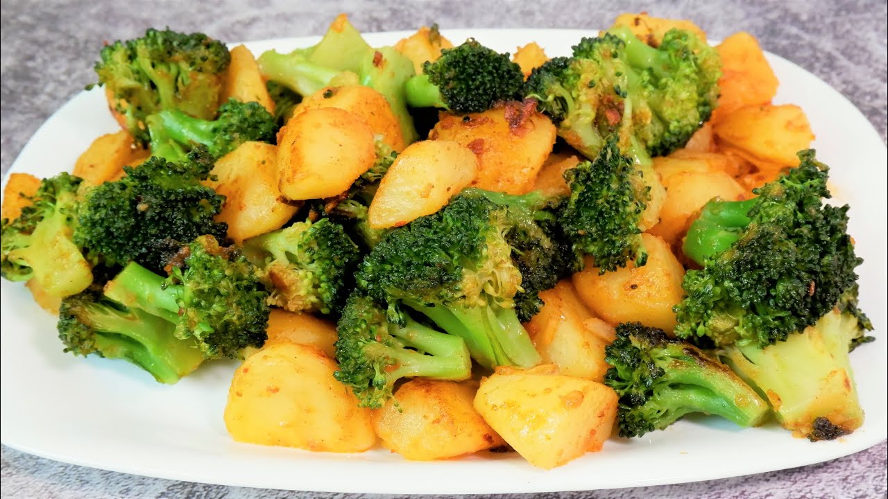 brocoli con patatas